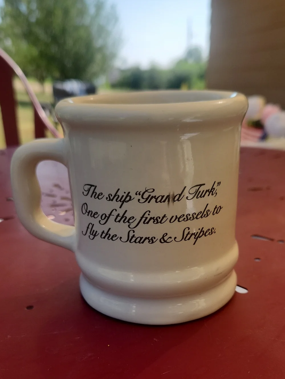 Vintage Old Spice Shaving Mug Grand Turk D Handle